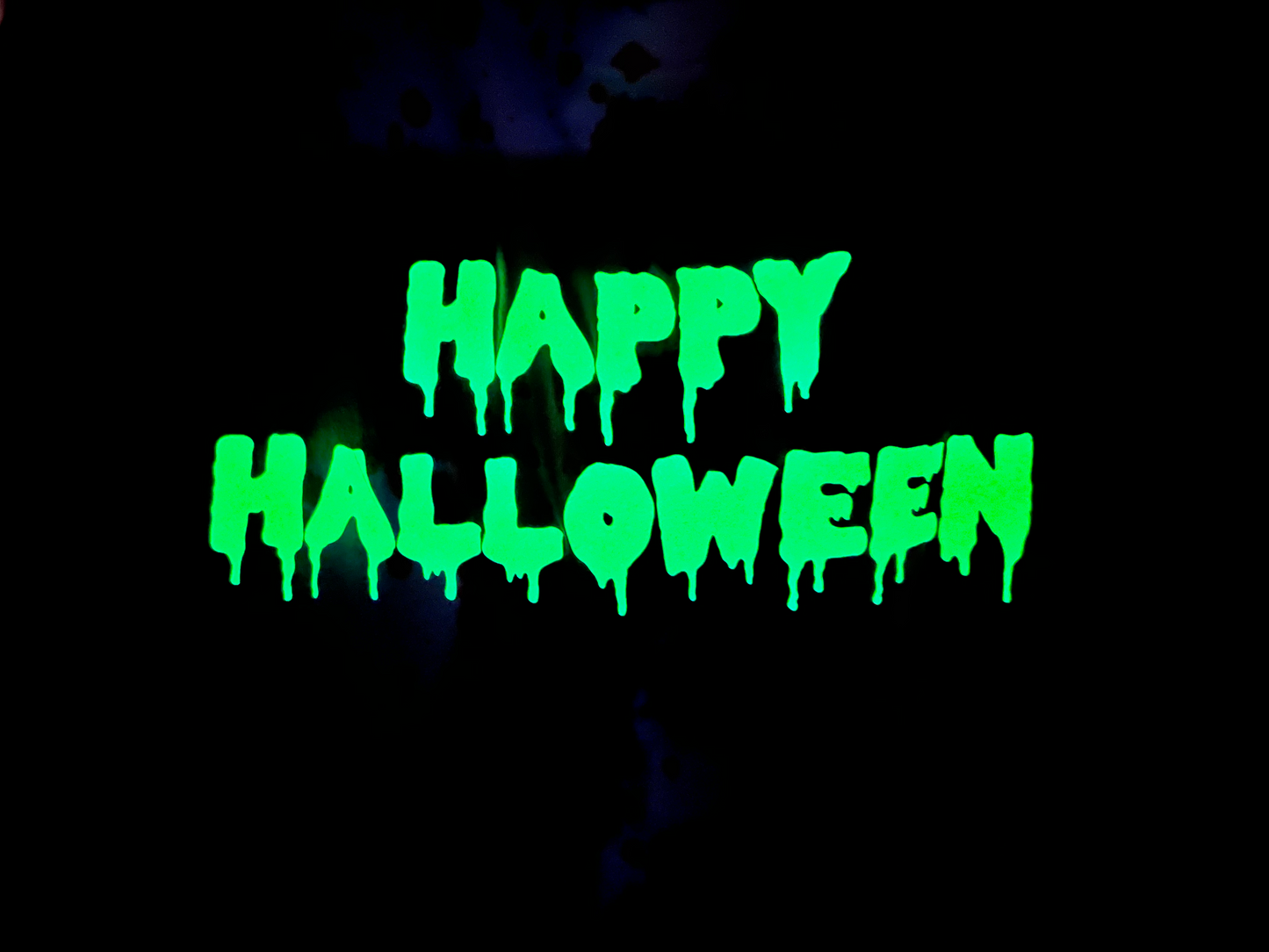 Happy Halloween Glow t-shirt